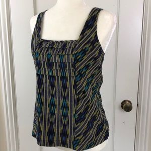 Anthropologie Edme & esyllte Ikat weave tank top